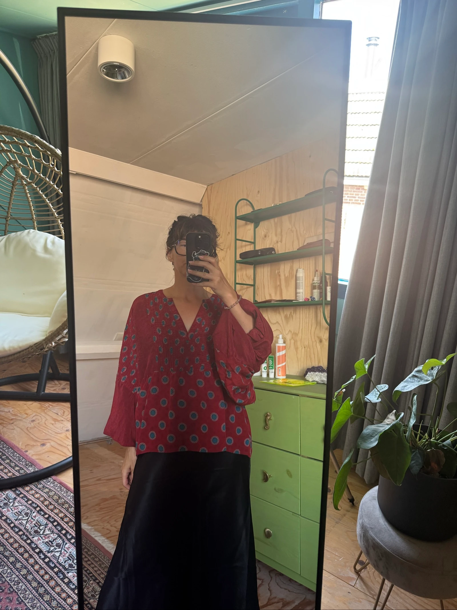 Zijde blouse van Sissel Edelbo